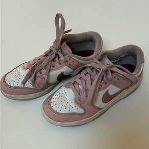Nike Blush and White Casual Sneakers